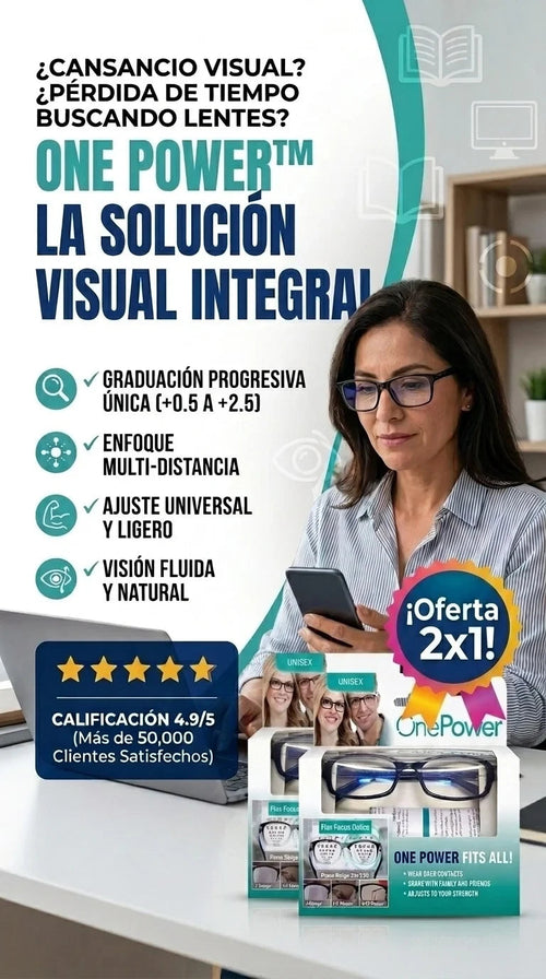 2x Lentes One Power Enfoque Automatico